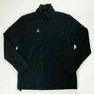 Nike Jordan 23 Sport Quilted Half Zip Jacket CJ1133-010 (Black/White)